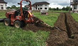 Копка траншей для водопровода в Сестрорецке: цена за метр от 929 руб.